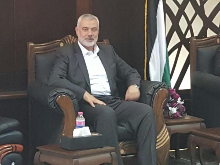 اسماعيل هنية نائب رئيس المكتب السياسي لحركة حماس