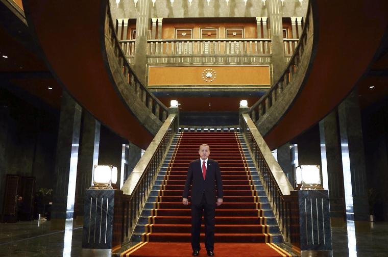 قصر أردوغان الجديد
