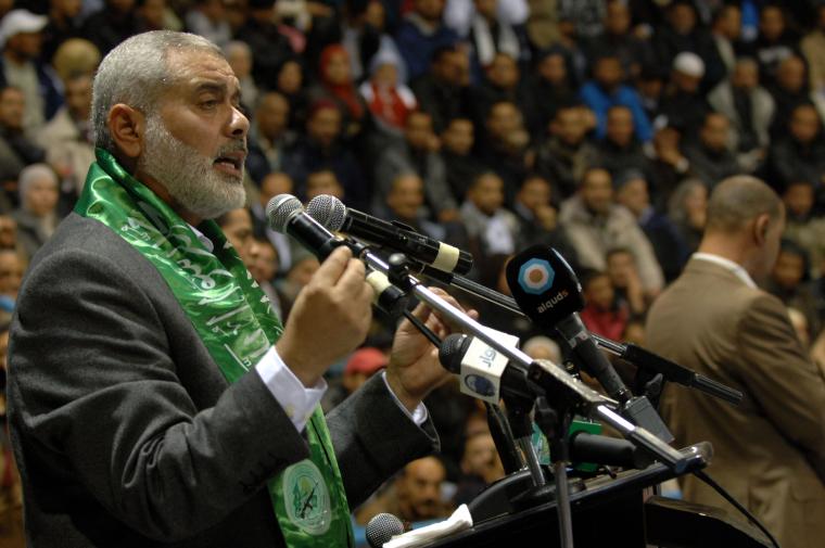 اسماعيل هنية نائب رئيس المكتب السياسي لحركة حماس