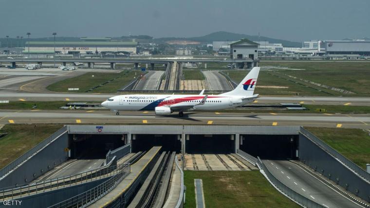 الطائرة الماليزية المفقودة قبل اقلاعها