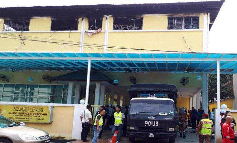 مقتل 25 شخصاً معظمهم طلاب بحريق مدرسة دينية بماليزيا