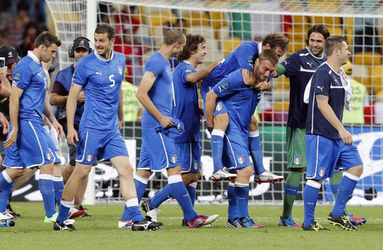 المنتخب الايطالي في يورو 2012