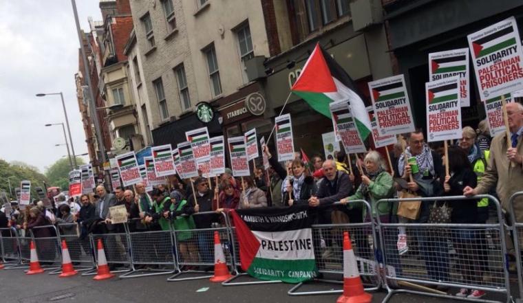 فلسطينيون في لندن