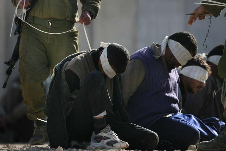 معتقلون فلسطينيون