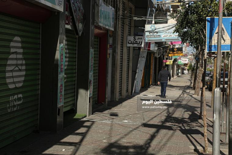 شوارع قطاع غزة (ارشيف)