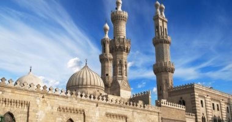 اندلاع حريق في الجامع الازهر بمصر