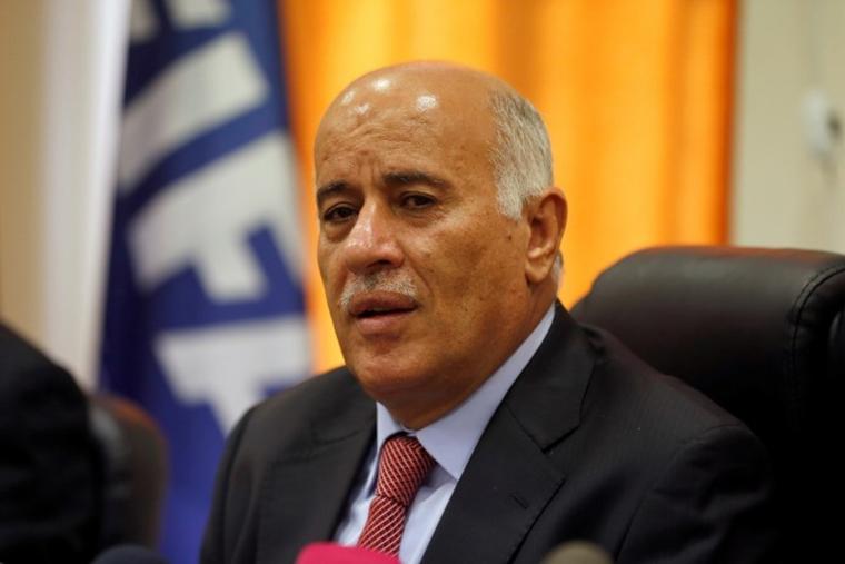 جبريل الرجوب رئيس الاتحاد الفلسطيني لكرة القدم