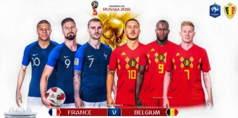بث مباشر.. مباراة فرنسا وبلجيكا