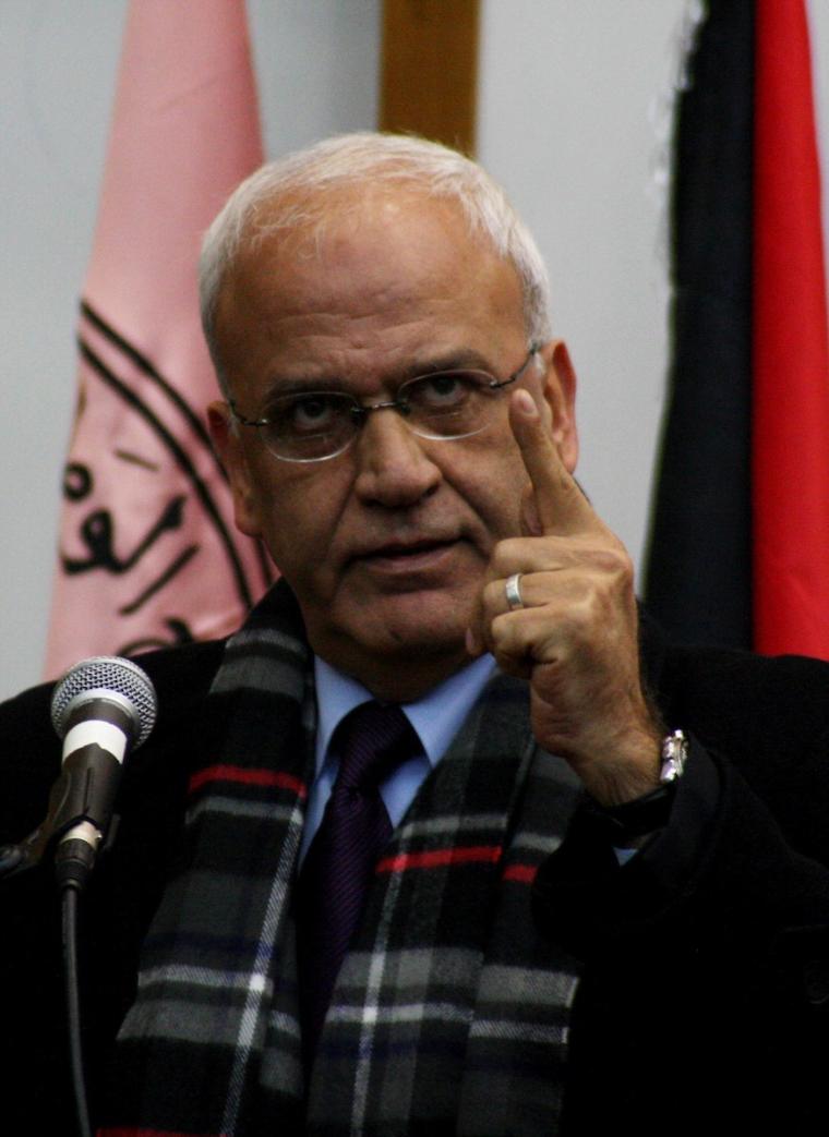 الدكتور صائب عريقات مسؤول دائرة المفاوضات في منظمة التحرير 3