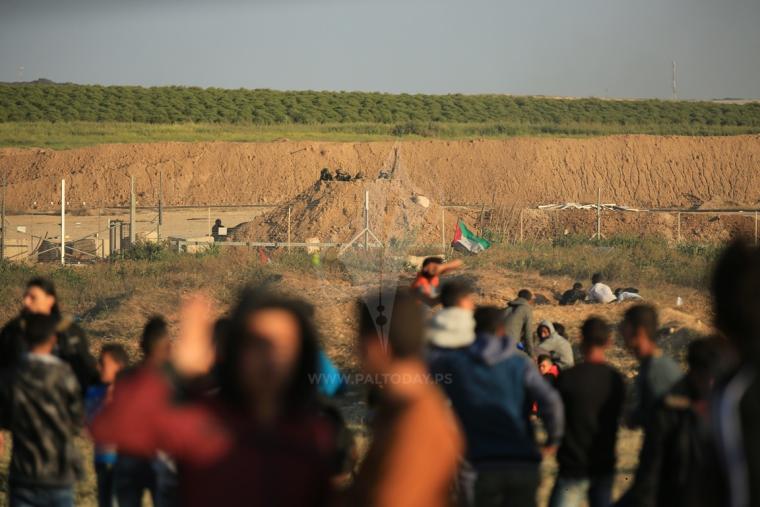 مواجهات على حدود قطاع غزة  ‫(43778573)‬ ‫‬.JPG