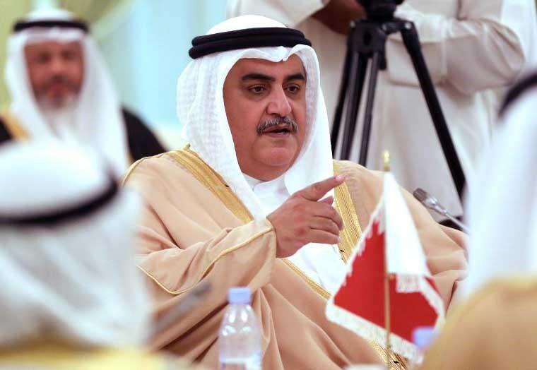 وزير الخارجية البحريني خالد العطية