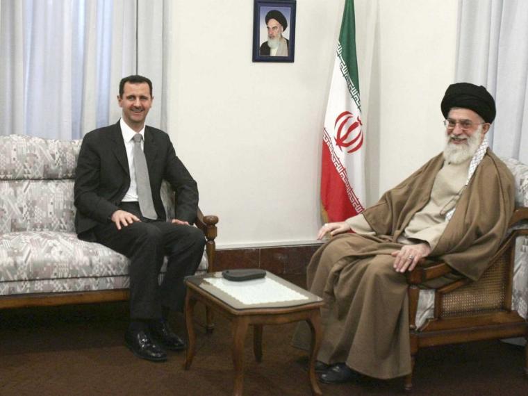 السيد خامنئي يلتقي الرئيس بشار الأسد