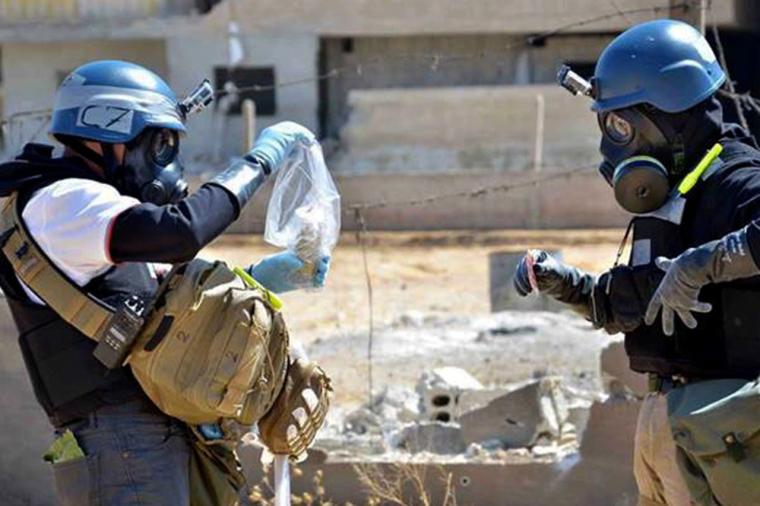 الاسلحة الكيميائية في سورية