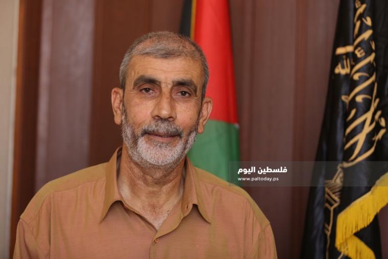 القيادي محمد حميد (أبو الحسن) عضو المكتب السياسي لحركة الجهاد الإسلامي في فلسطين