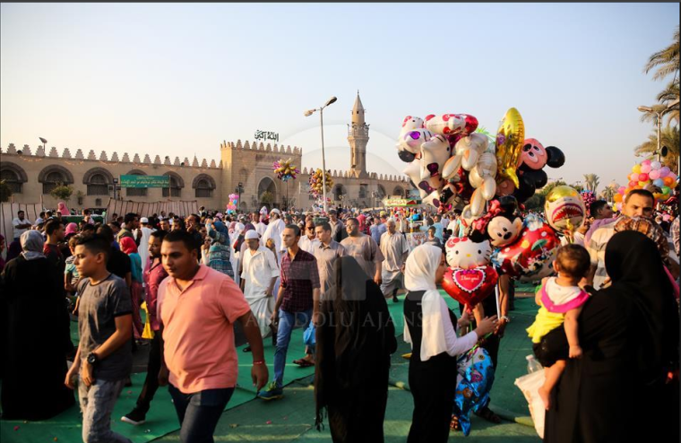فرحة المصريين في عيد الاضحى