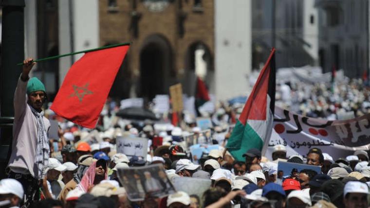 فلسطين و المغرب