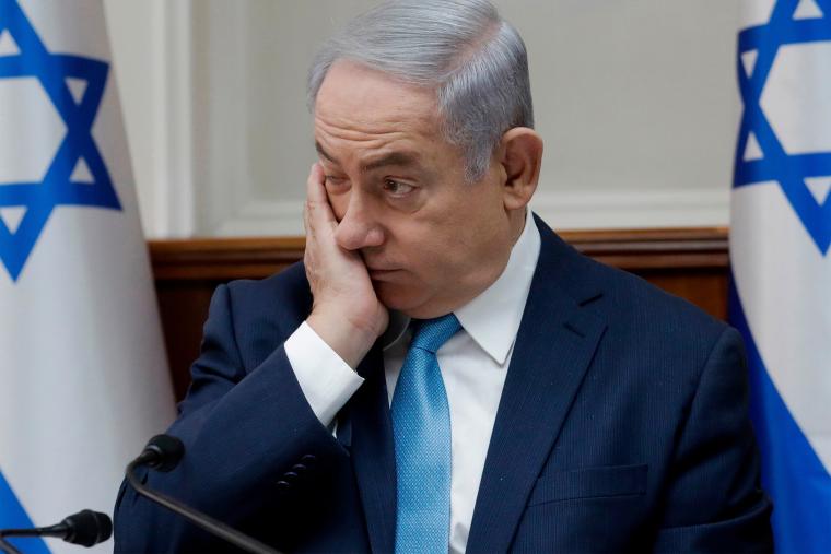 بنيامين نتنياهو رئيس وزراء حكومة الاحتلال الاسرائيلي