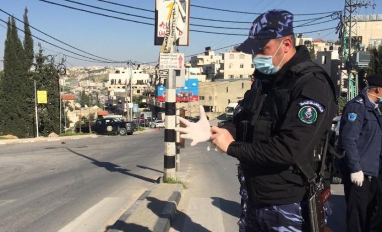 الشرطة الفلسطينية وكورونا
