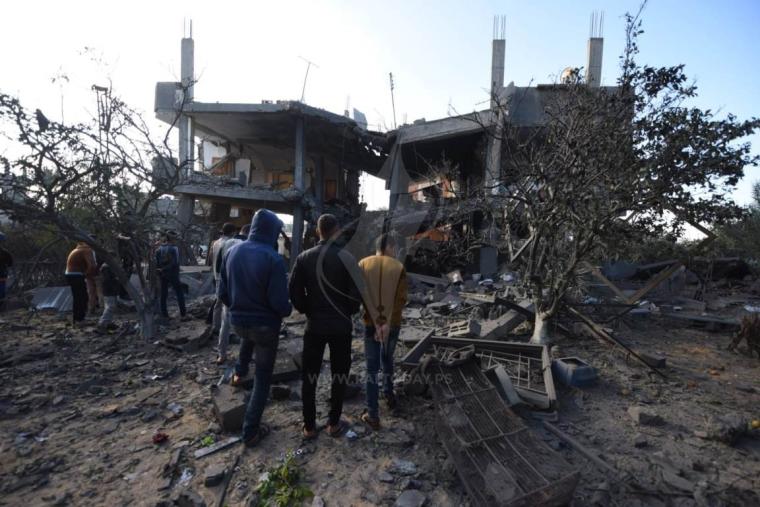  قصف منزل المواطن  سامي البريم  ‫(42336769)‬ ‫‬