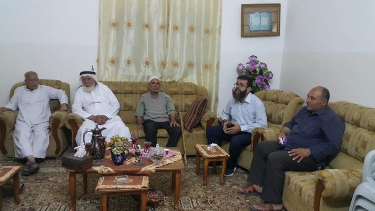 زيارة عائلة الشهيد حسن قاسم