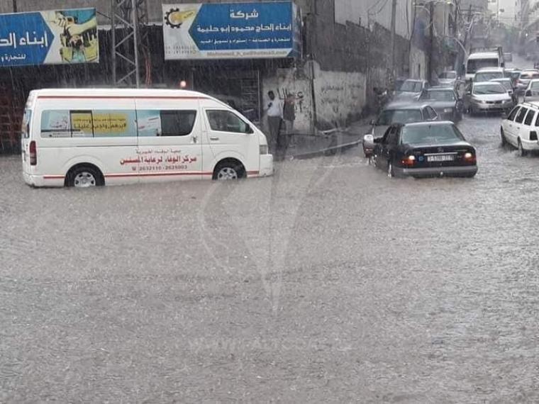 أمطار غزة3