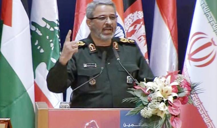 قائد قوات التعبئة الإيرانية غيب برور