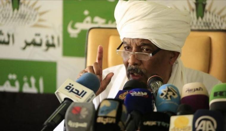 الأمين السياسي لحزب المؤتمر الشعبي في السودان إدريس سليمان
