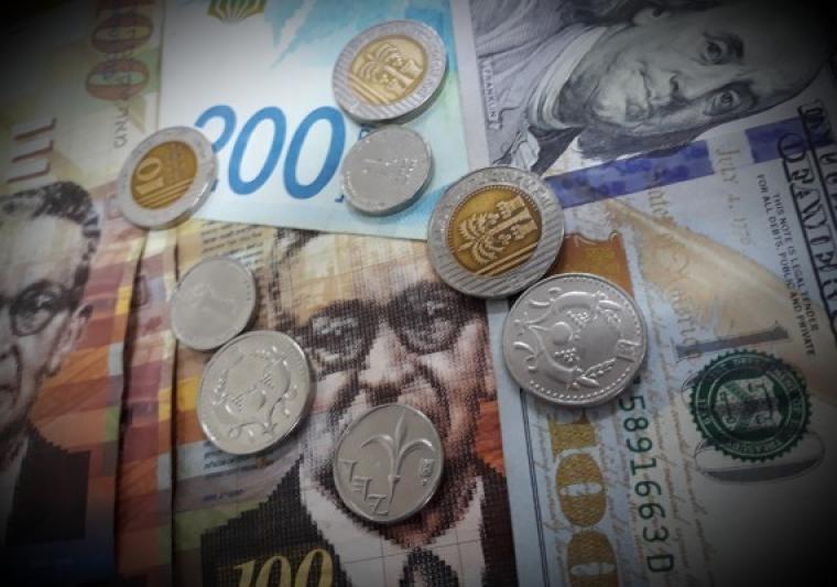 أسعار العملات مقابل الشيكل "الإسرائيلي" اليوم الاحد 30 مايو 2021