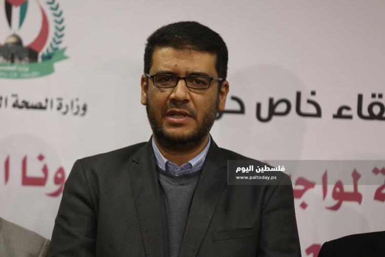 يوسف ابو الريش وكيل وزارة الصحة بغزة
