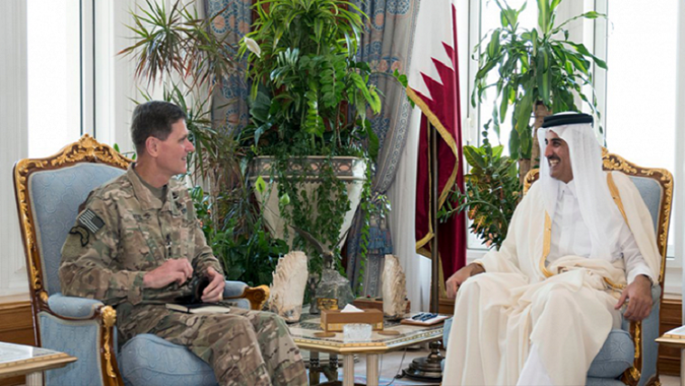 البنتاجون يشكر أمير قطر على استضافته لأكبر قاعدة أمريكية في المنطقة