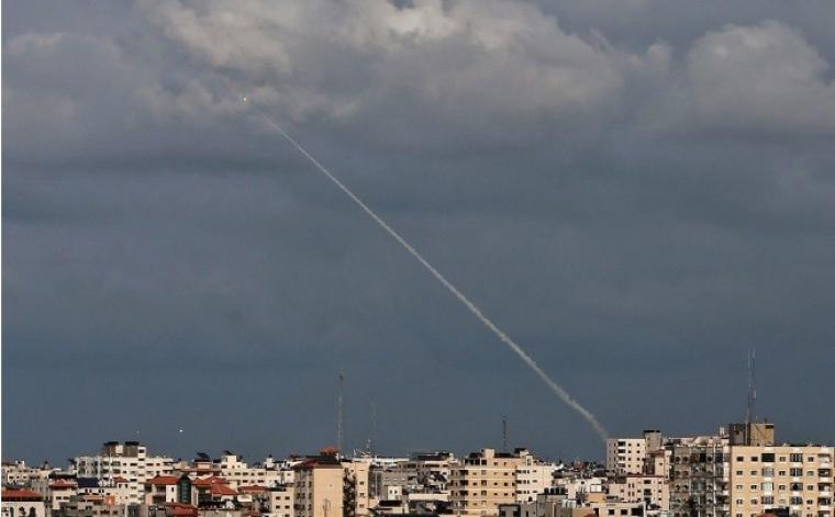 الاعلام العبري: المقاومة بغزة تطلق صاروخ تجريبي اتجاه البحر