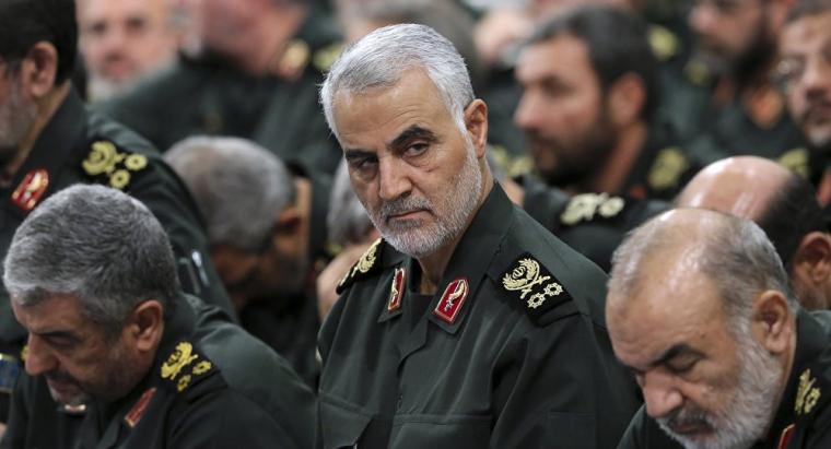 قاسم سليماني قائد فيلق القدس في الحرس الثوري الإيراني