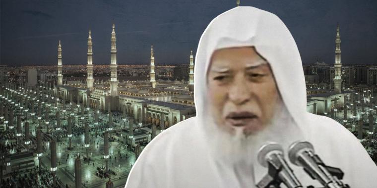 أبو بكر الجزائري شيخ المسجد النبوي الشريف