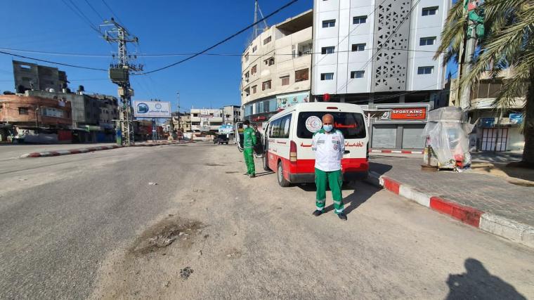 اغلاق مناطق في غزة