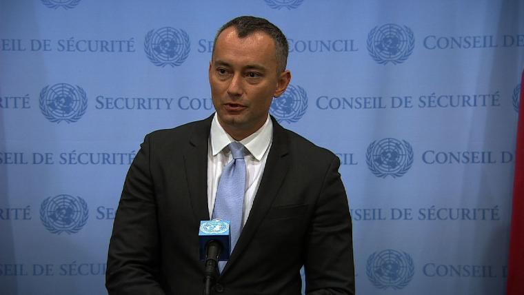 نيكولاي ميلادينوف منسق الأمم المتحدة لعملية التسوية