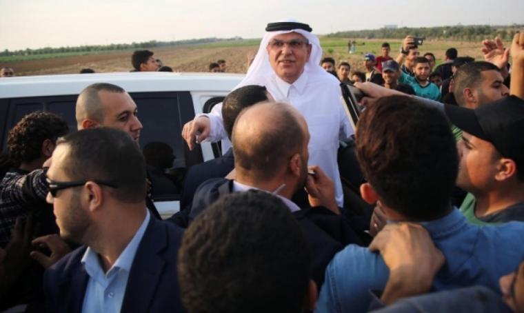 رئيس اللجنة القطرية لإعادة إعمار قطاع غزة السفير محمد العمادي