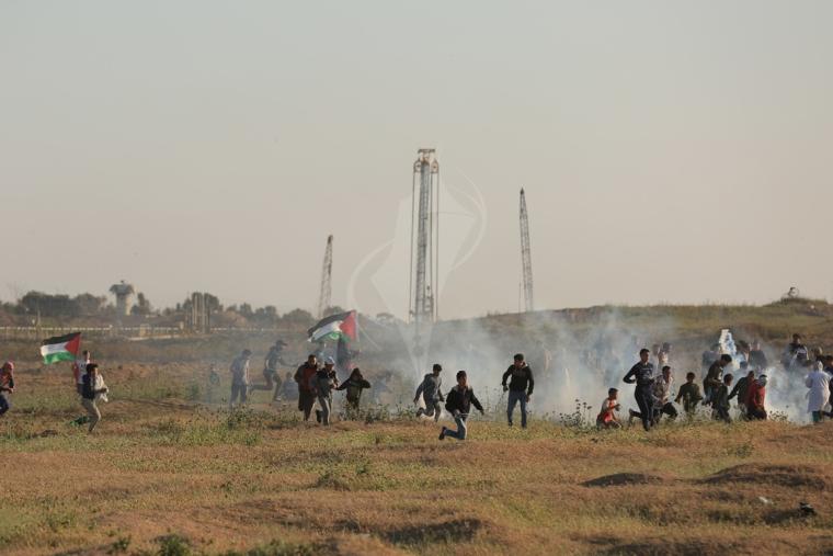 مسيرات العودة مخيم ملكة شرق مدينة غزة ‫(42926607)‬ ‫‬.JPG