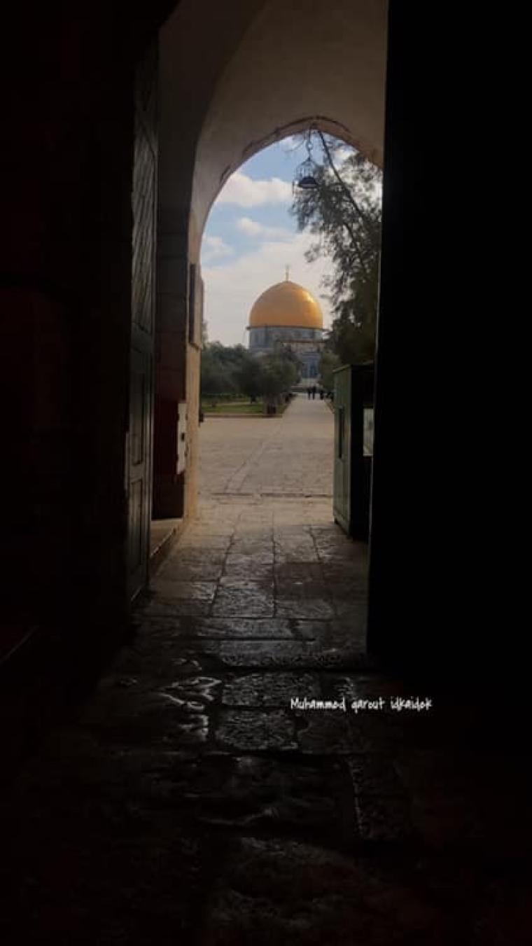 باحات المسجد الاقصى