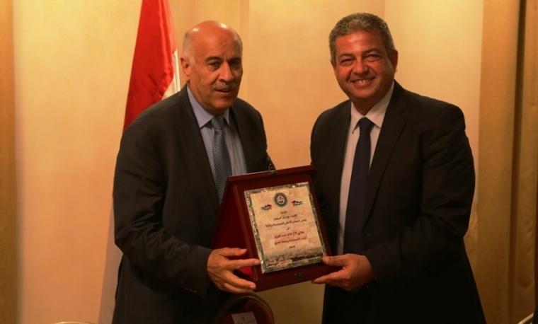​الرجوب يبحث مع وزير الرياضة المصري سُبل دعم قطاعي الشباب