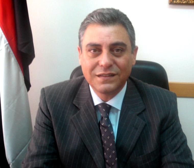 السفير المصري في الاراضي المحتلة حازم خيرت