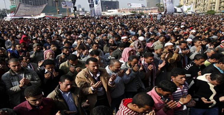 خطبة الجمعة في ميدان التحرير بالقاهرة