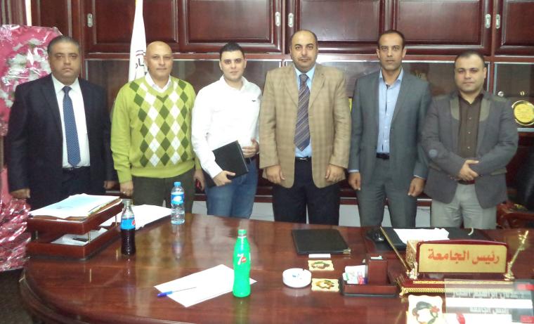 جانب من توقيع مذكرة التعاون المشترك