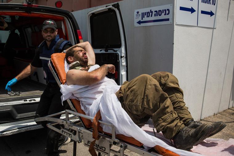 اصابة جندي إسرائيلي