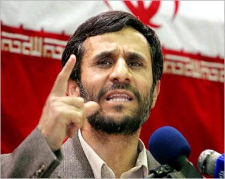 الرئيس الايراني محمود أحمدي نجاد