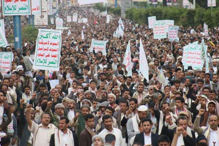 مسيرات في صنعاء تضامنا مع القدس