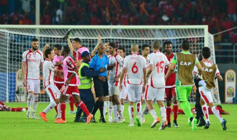 حادثة الإعتداء على حكم مباراة تونس