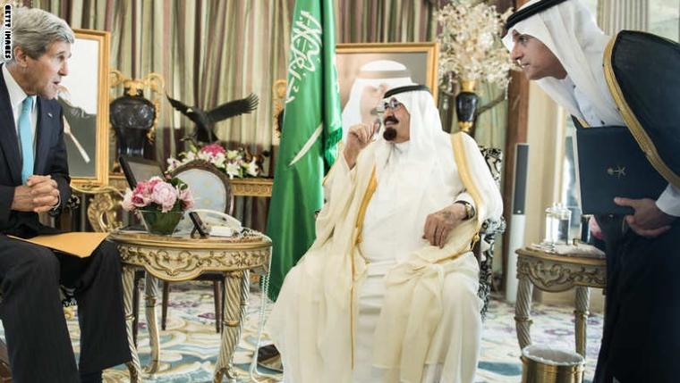  السعودي السابق ووزير الخارجية الامريكي جون كيري