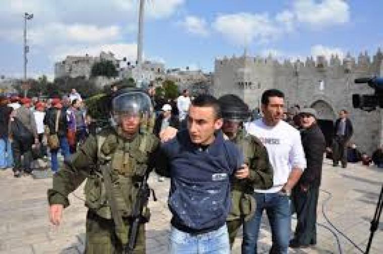 اعتقال شاب في القدس
