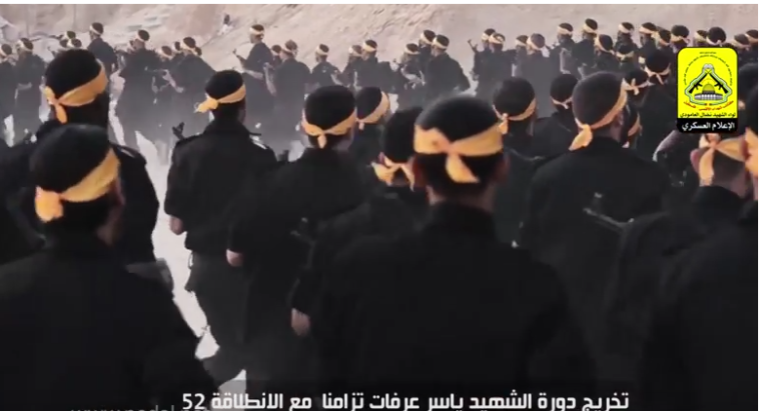 مناورة عسكرية لكتائب الأقصى - لواء العامودي