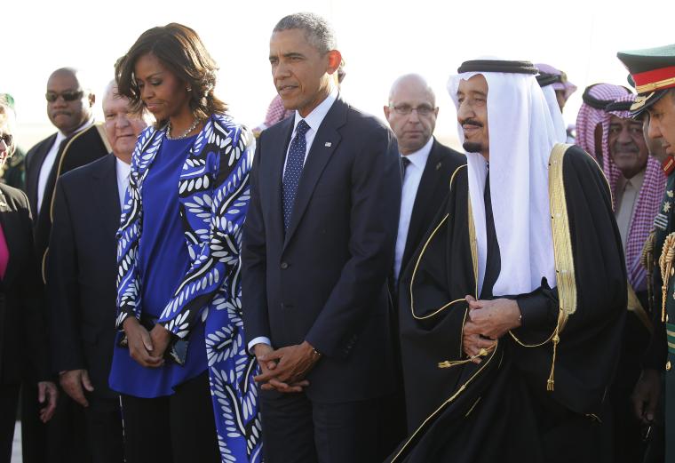 ميشيل أوباما في السعودية